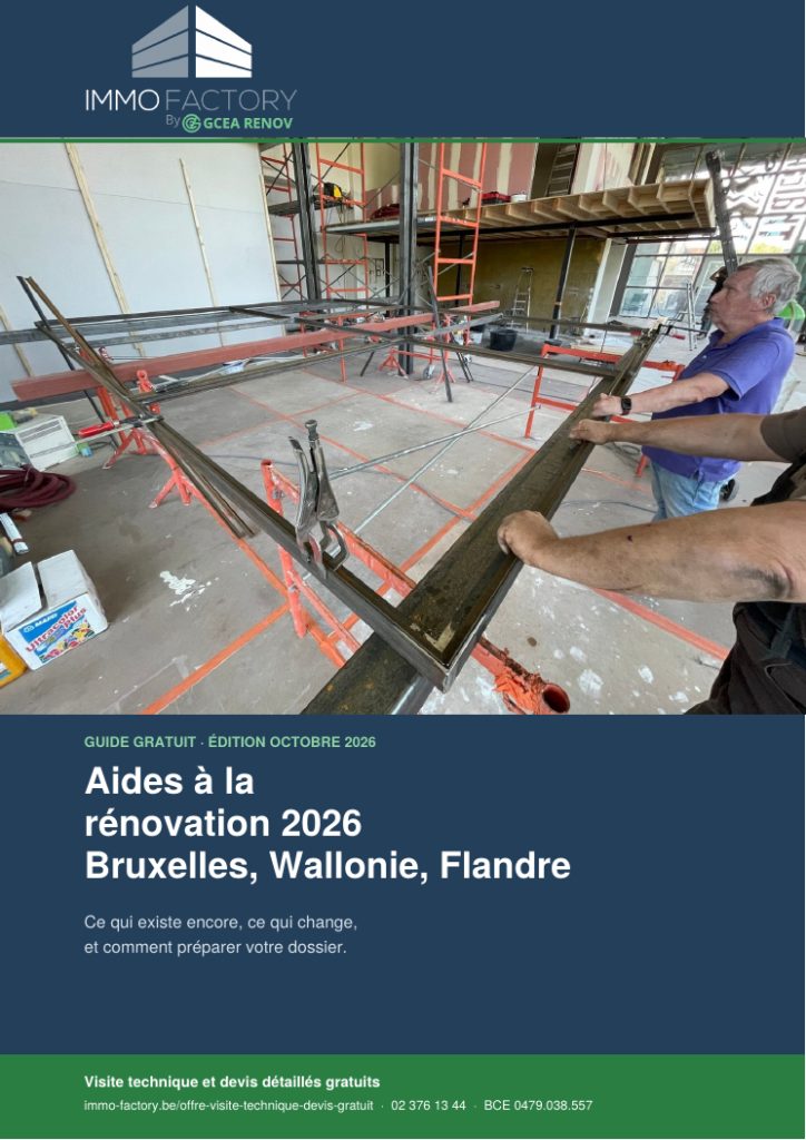 Couverture : Aides à la rénovation 2026 : Bruxelles, Wallonie, Flandre
