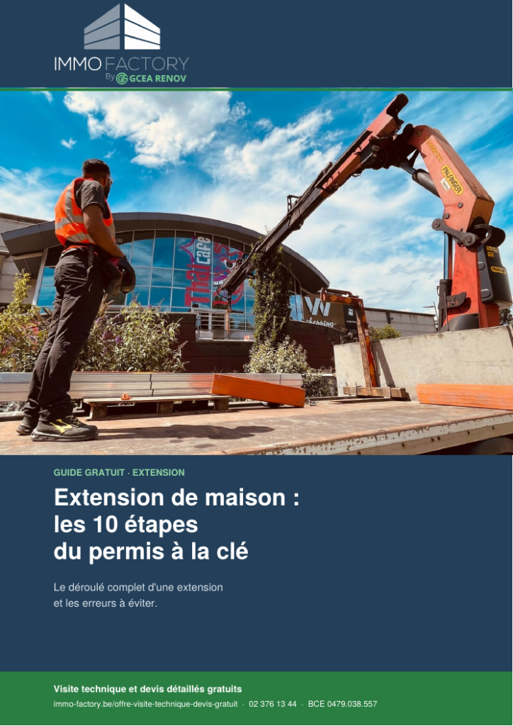 Couverture : Extension de maison : les 10 étapes, du permis à la réception
